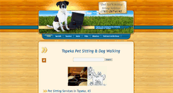 Desktop Screenshot of debsuesanimalsitting.com